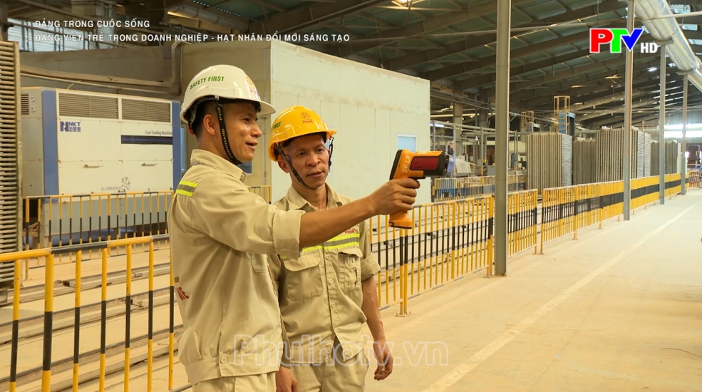 Đảng viên trẻ trong doanh nghiệp - Hạt nhân đổi mới sáng tạo