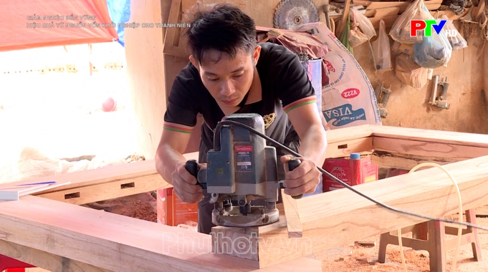 Hiệu quả từ nguồn vốn khởi nghiệp cho thanh niên