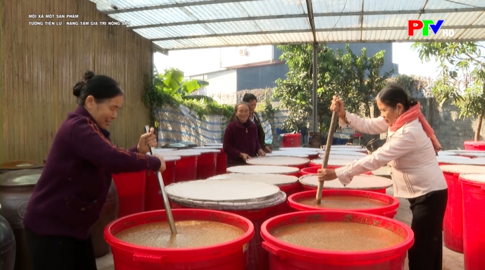 Mỗi xã một sản phẩm - Tương Tiên Lữ nâng tầm giá trị nông sản Mỗi xã một sản phẩm - Tương Tiên Lữ nâng tầm giá trị nông sản