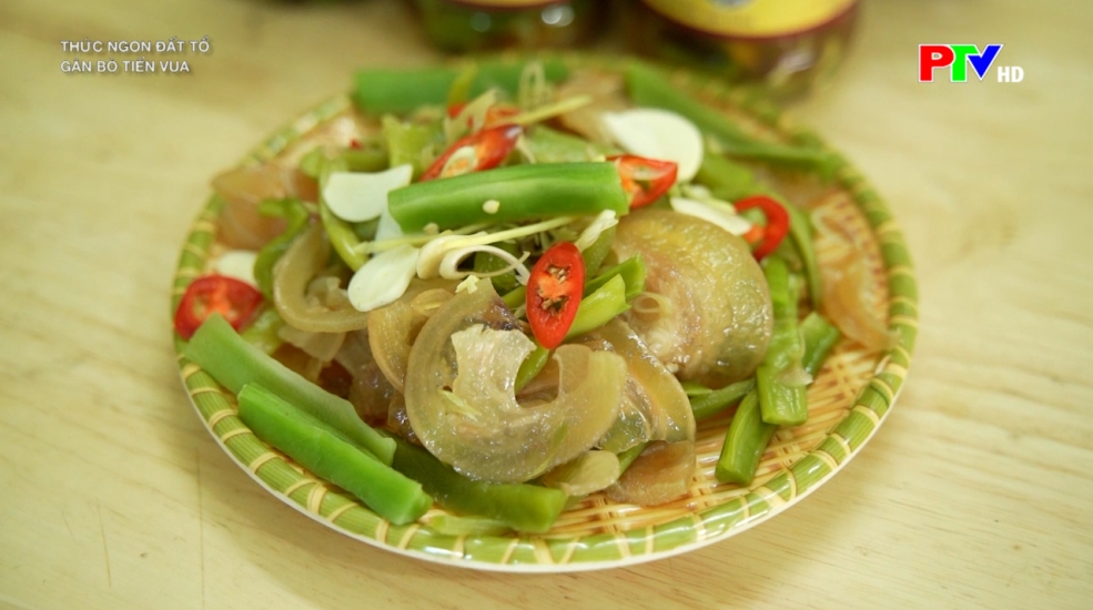 Thức ngon đất Tổ - Gân bò tiến vua