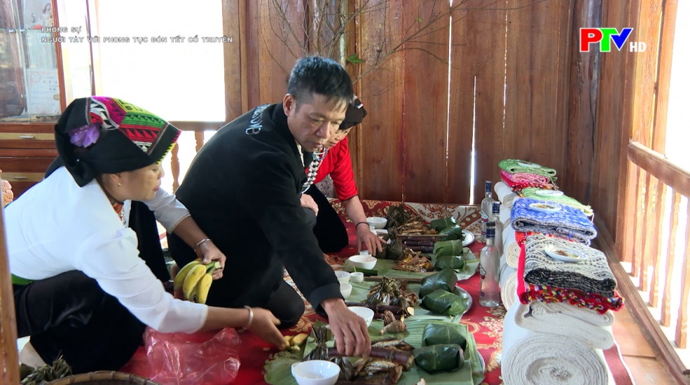 Phóng sự: Người Tày với phong tục đón Tết cổ truyền