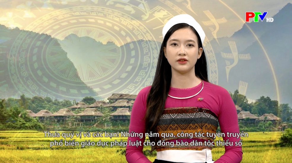 Tiếng Thái: Nâng cao kiến thức pháp luật cho đồng bào dân tộc thiểu số