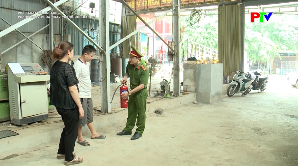 Pháp luật và đời sống – Phòng cháy, chữa cháy trong khu dân cư