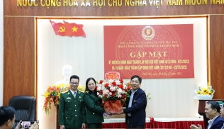 Hội CCB Đài Phát thanh và Truyền hình và Báo Phú Thọ gặp mặt kỷ niệm 79 năm thành lập QĐND Việt Nam (22/12/1944 - 22/12/2023)