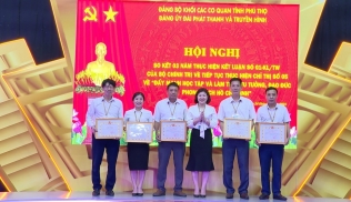 Đảng ủy Đài PT&TH Phú Thọ sơ kết 3 năm thực hiện Kết luận số 01 của Bộ Chính trị
