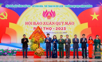 Khai mạc Hội Báo Xuân Quý Mão - Phú Thọ 2023