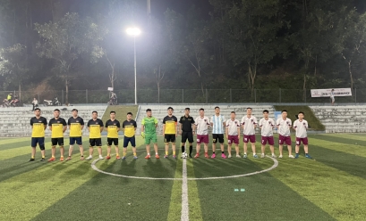 Đội bóng PTV FC thắng trận thứ 3 tại giải bóng đá Auto&Bank Cup 2021