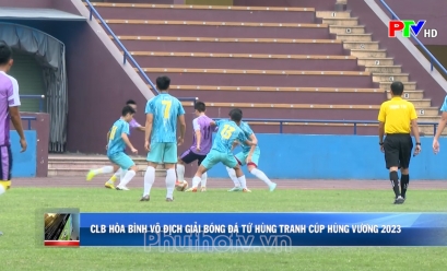 CLB Hòa Bình vô định Giải Bóng đá tranh Cup Hùng Vương 2023