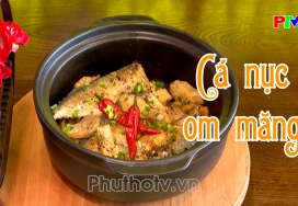 Cá nục om măng