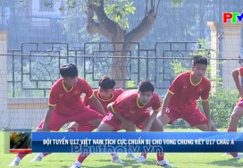 Đội tuyển U17 Việt Nam tích cực chuẩn bị cho vòng chung kết U17 châu Á
