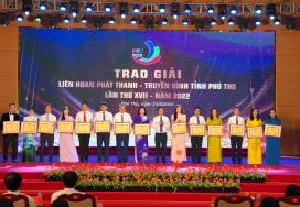Trao giải Liên hoan Phát thanh - Truyền hình tỉnh Phú Thọ lần thứ XVII - Năm 2022