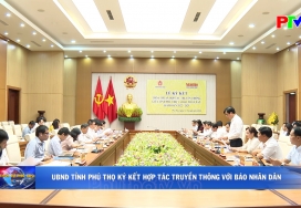 UBND tỉnh Phú Thọ ký kết hợp tác truyền thông với Báo Nhân Dân