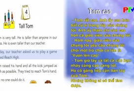Vui học tiếng Anh - Tom cao