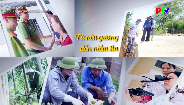 Từ nêu gương đến niềm tin
