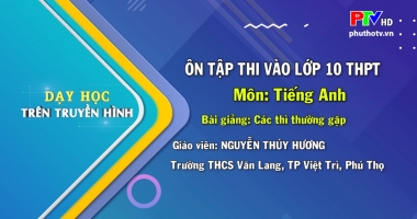 Môn Tiếng Anh - Lớp 9: Các thì thường gặp (Phần 1)