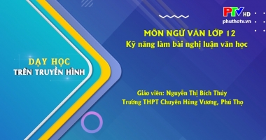 Môn Ngữ văn lớp 12: Kỹ năng làm bài nghị luận văn học