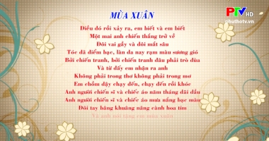 Đến với bài thơi hay - Mùa Xuân