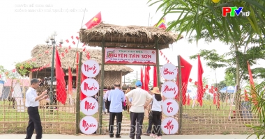 Không gian văn hóa tại Lễ hội Đền Hùng