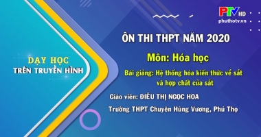 Môn Hóa Học lớp 12 - Hệ thống hóa kiến thức về sắt và hợp chất của sắt