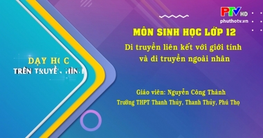 Môn Sinh học lớp 12 - Di truyền liên kết với giới tính và di truyền ngoài nhân