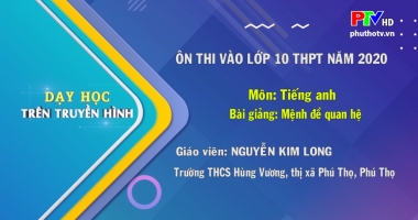 Môn Tiếng Anh lớp 9 - Mệnh đề quan hệ