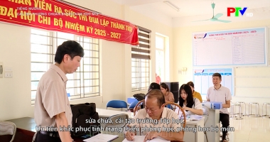 Tiếng Mường - Các địa phương chuẩn bị cho năm học mới