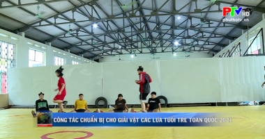 Công tác chuẩn bị cho giải vật các lứa tuổi trẻ toàn quốc 2021