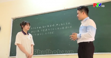 Nữ sinh Phú Thọ đạt điểm 10 tiếng Trung tốt nghiệp THPT 2023