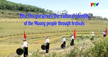 Phu Tho Culture Express - Phu Tho preserves the cultural identity of the Muong people through festivals