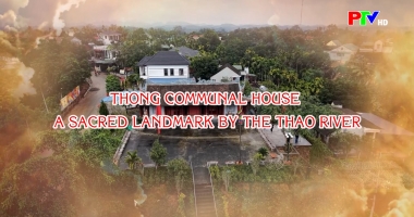 Phu Tho Culture Express - Thong communal house: A sacred landmark by the Thao river