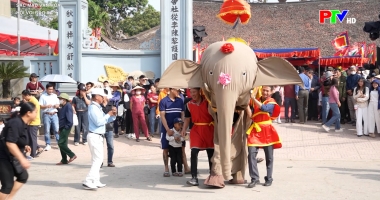 Sắc màu văn hóa - Hội Voi Đào Xá