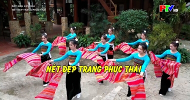 Sắc màu văn hóa - Nét đẹp trang phục Thái