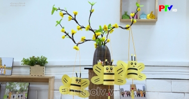 Sáng tạo cùng bé - Làm con ong