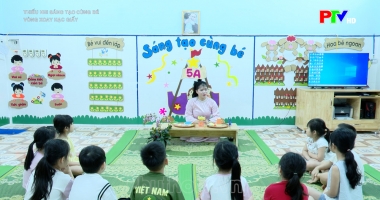 Dành cho thiếu nhi - Sáng tạo cùng bé: Vòng xoay hạc giấy