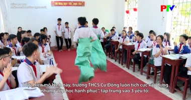 Tiếng Cao Lan - Những ngôi trường hạnh phúc
