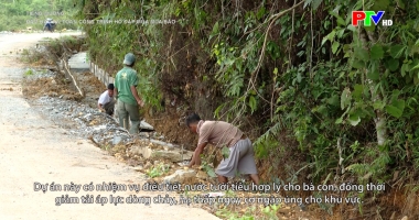 Tiếng Mường - Đảm bảo an toàn công trình hồ đập mùa mưa bão