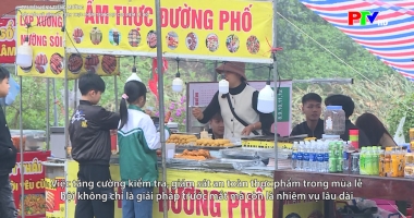 Tiếng Mường - Đảm bảo vệ sinh an toàn thực phẩm trong dịp cao điểm lễ hội