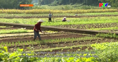 Tiếng Mường - Đảng bộ xã đặc biệt khó khăn đưa Nghị quyết vào cuộc sống