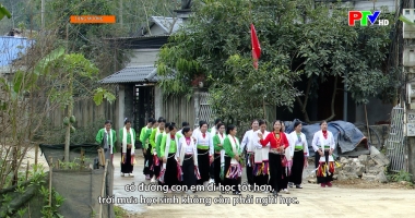 Tiếng Mường - Đường mới đón xuân về bản