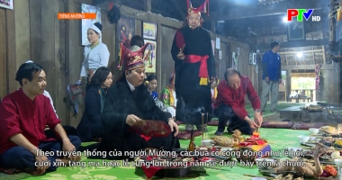 Tiếng Mường - Lễ cúng vía bếp của người Mường