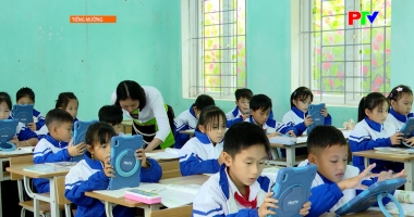 Tiếng Mường - Nâng cao chất lượng giáo dục vùng khó khăn