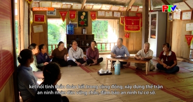 Tiếng Mường - Phát huy hiệu quả mô hình an ninh tự quản