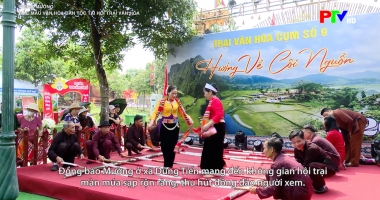 Tiếng Mường - Sắc màu văn hóa dân tộc tại Hội trại văn hóa