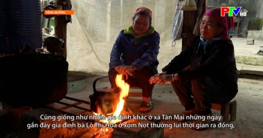 Tiếng Mường - Tăng cường phòng chống rét cho người và vật nuôi ở vùng cao