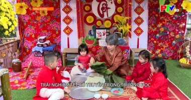 Tiếng Mường - Trải nghiệm Tết cổ truyền trong trường học