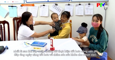 Tiếng Mường - Vai trò y tế cơ sở trong việc chăm sóc sức khỏe người dân