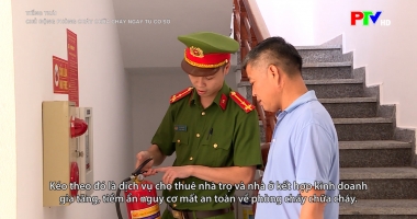 Tiếng Thái - Chủ động phòng cháy chữa cháy ngay từ cơ sở