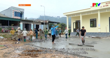 Tiếng Thái - Phát huy vai trò công tác mặt trận cơ sở