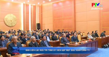 Ban liên lạc hưu trí Tỉnh ủy viên gặp mặt đầu xuân Canh Tý
