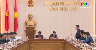 Bộ Kế hoạch và Đầu tư làm việc tại tỉnh Phú Thọ